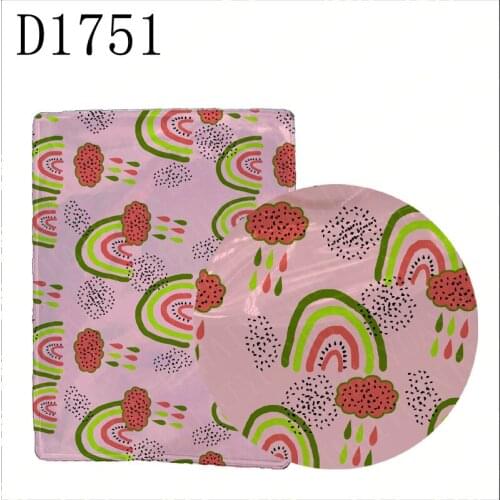 10pcs 9.5*12.5CM ice cream printed sealed shaker sleeve pouch to DIY shaker bow D1751