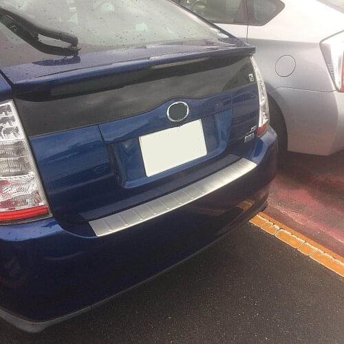 JY SUS304 Stainless Steel Rear Bumper Protector Cover Molding Trim For Toyota PRIUS 20 2005-2009