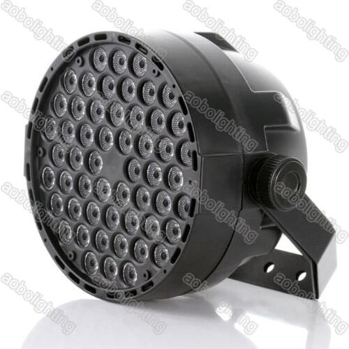 Quality 54pcs LED Par Can Wash ParLite Led RGBW Stage DMX LED PAR Light Fixtures stage light party lights