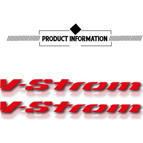 New motorcycle bicycle fuel tank sticker reflective waterproof decaling helmet logo for suzuki v-strom vstrom 1000 650