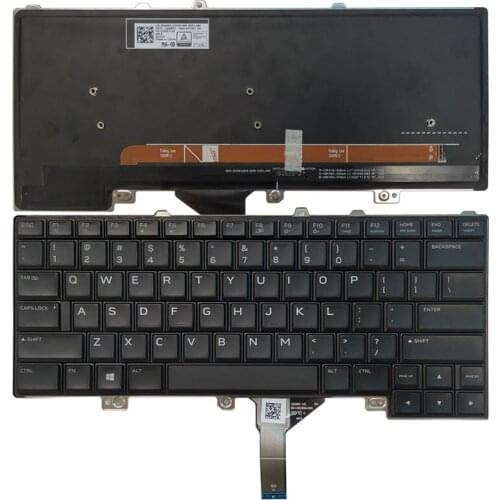 New Laptop US keyboard for DELL Alienware 15R3 15 R4 13 R3 With Backlit 0D69R2 PK1326S1C02