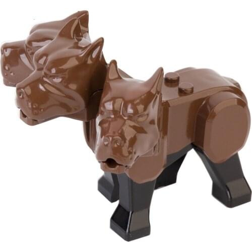 Single HP Fluffy Three-headed dogs Occamy thestral Thunderbird basilisk Erumpent Building Blocks Bricks Toys Children