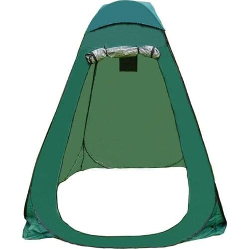 Portable Privacy Outdoor Watching Pop Up Tent Silver Coated Toilet Shower Change Room Tent Fishing Tent 150*150*210cm