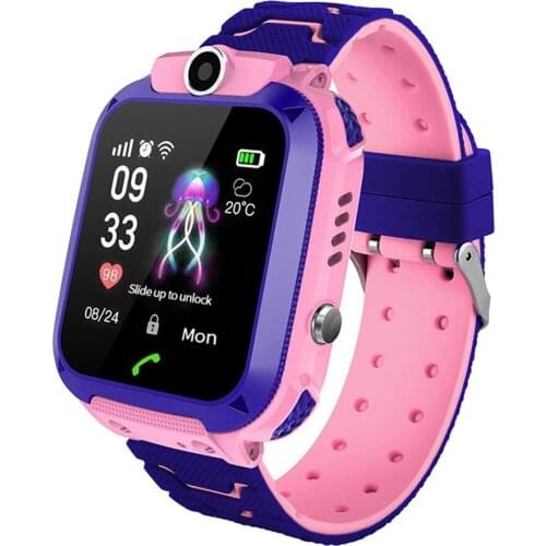 Waterproof Q12 Smart Watch Multifunction Children Digital Wristwatch Baby Watch Phone For IOS for Android Kids Toy Gift