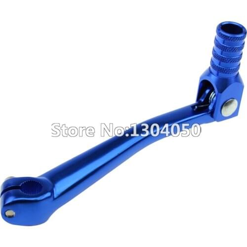 150mm 11mm Blue Aluminum Folding Gear Lever Shifter Handle 110cc 125cc PIT PRO QUAD DIRT BIKE ATV