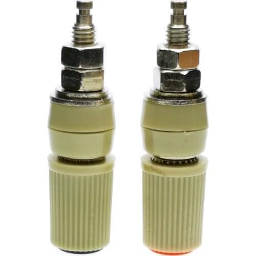 4PCS 30A Connector Amplifier Terminal Binding Post Banana Speaker Plug Jack Adapter Socket