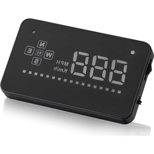 A2 Universal 3.5" Screen Auto Vehicle GPS HUD Car Head Up Display Overspeed Warning Speedometers Dashboard Windshiled Projector