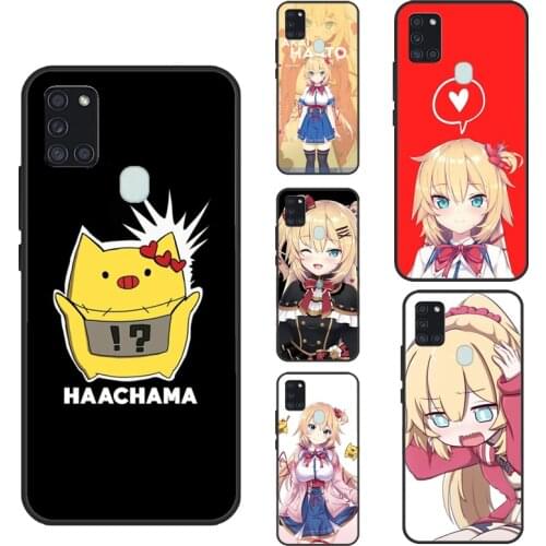 Akai Haato Haachama Hololive For Samsung A51 A71 A11 M21 M31 A31 Case For Galaxy A20e A21S A10 A30 A40 A50 A70 Cover