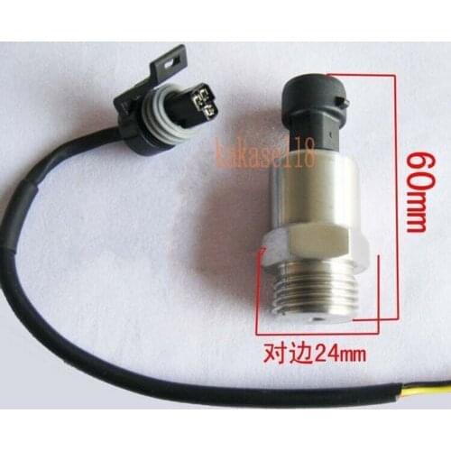 DC 12V 1/2" 0-2.5 MPa pressure transmitter Water Gas Oil pressure sensor
