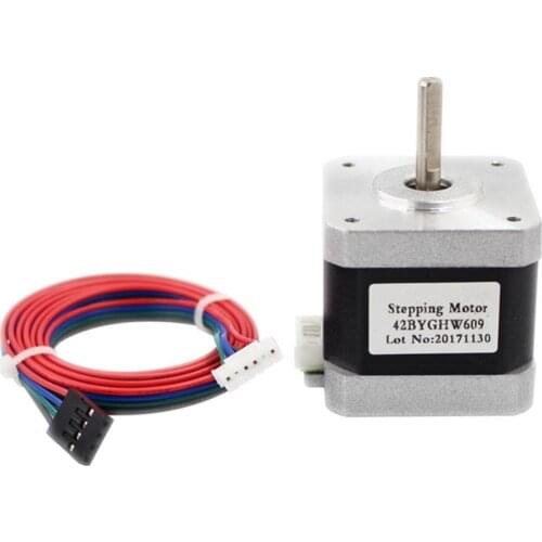 DuoWeiSi 3D Printer Parts 42BYGHW609 42 stepper motor 4 wire 1.7A 4000g.cm 3D printer accessories motor