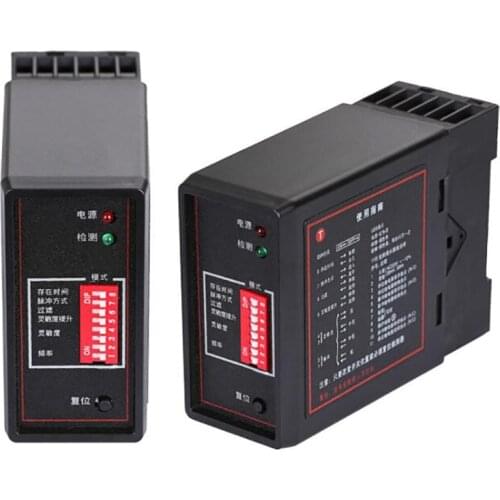 Vehicle Loop Detector, Exit Safety Sensor Detector, 4 Levels Sensitivity, Single Channel Inductive Vehicle Loop Detector Sensor