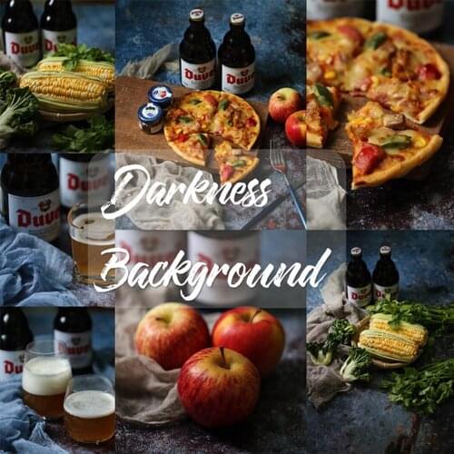 INS Style Double Sides Photography Background Wood Marble Cement Wall Vintage Backdrop Paper for Food Jewelry Home Painting