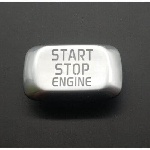 Red Carbon Fiber Engine Start Buttons Cover Sticker fit for Volvo V40 V60 S60 2014-2019