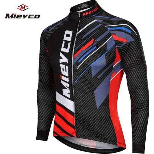Mieyco Men Cycling Jersey Mtb Bicycle Clothing long sleeves road riding shirt mountain bike Roupa De Ciclismo Bicycle clothing