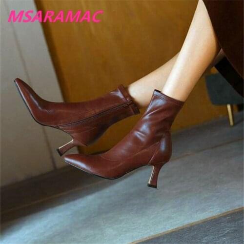 MSARAMAC Women's High Boots