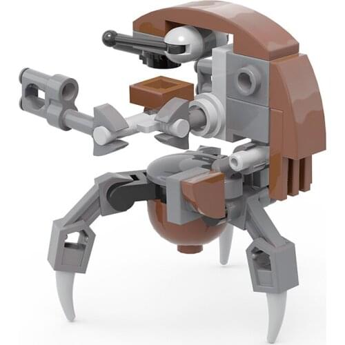 MOC Robot Space Wars Destroyer Building Blocks Kit For Star Series Destruction Machine Model Idea Set Toy For Children Boys Gift