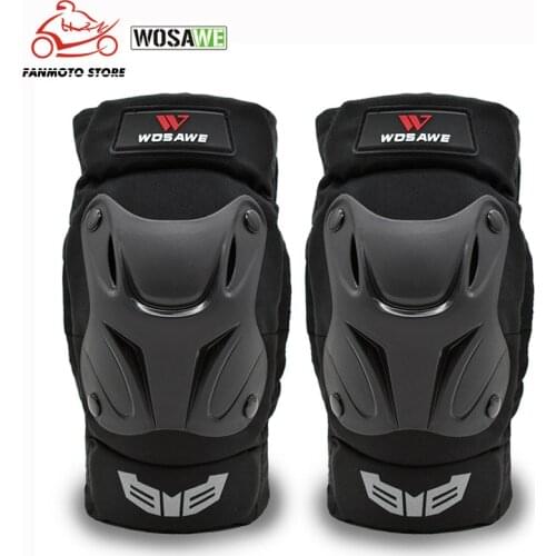 WOSAWE Elbow Pads Motorcycle Elbow Support Cycling Protection Gears Mtb Rodillera Bicycle Kneepads Bike Downhill Knee Protector
