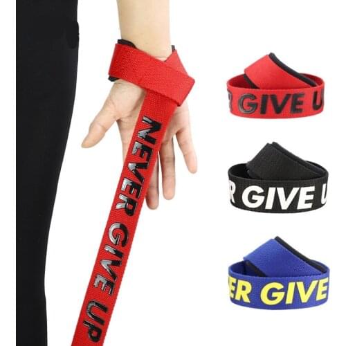 New 2pcs Gym Lifting Straps Weight lifting Wrist Weight Belt Body Building Gloves for Women Men Fitness Crossfit Barbells Power