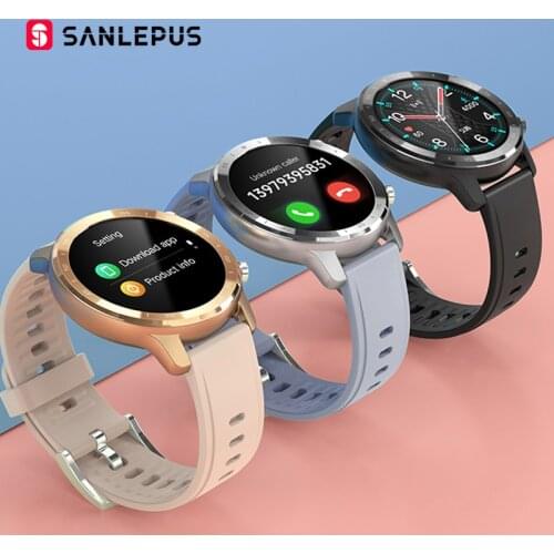 SANLEPUS 2021 NEW Smart Watch Men Women IP67 Waterproof Watches Smartwatch Heart Rate Monitor For Android Xiaomi Samsung iPhone