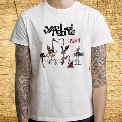 New Yardbirds Birdland English Blues Rock Band Mens White T-Shirt Size S-3XL