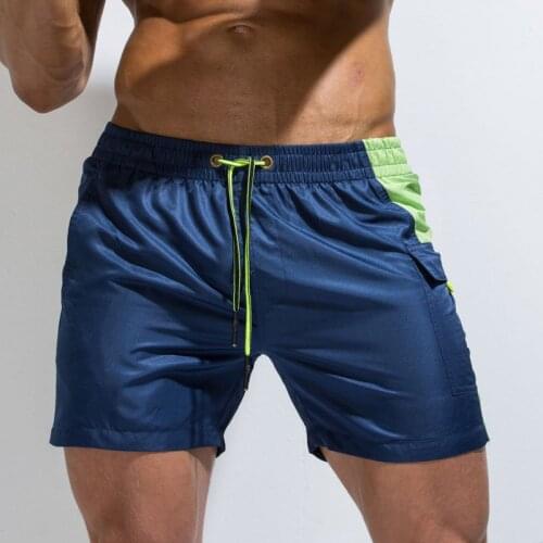 New Red Mens Briefs Sexy Swimsuit Swimwear Maillot De Bain Quick Dry Sports Swimming Shorts Beach Men Swim Trunks zwembroek 266