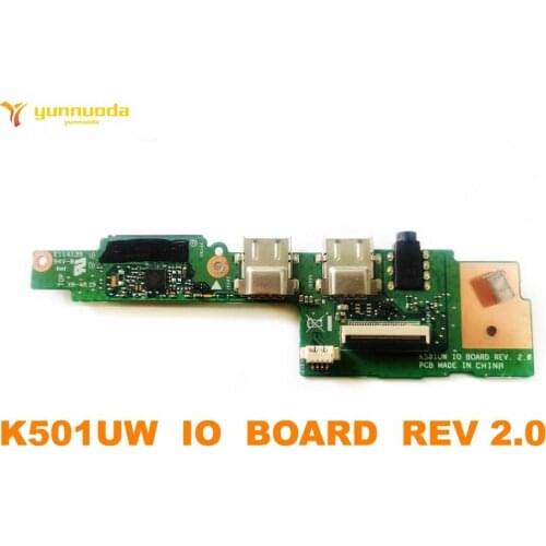 Original for ASUS K501UW Laptop Audio IO Board Interface Board JACK Board K501UW IO BOARD REV 2.0 tested good free shippin