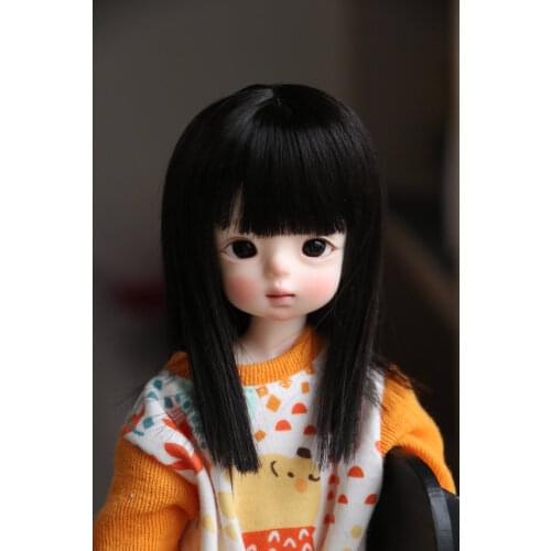 1/6 Doll Wig For Doll accessories BJD/SD Handmade customization cute doll wig