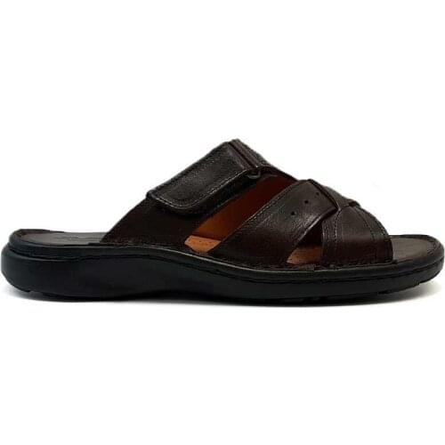 PAVARELLA Men's Leather Sandals