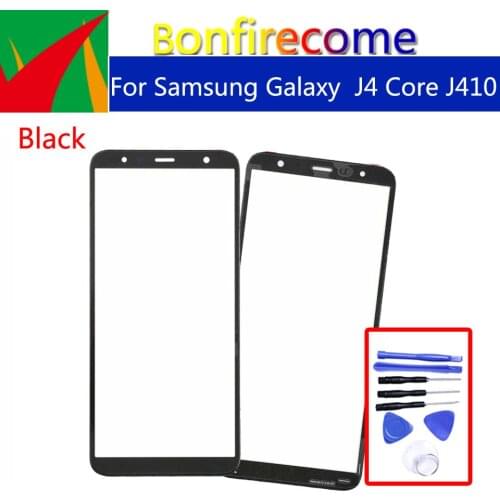 J410 Touchscreeen For Samsung Galaxy J4 Core J410 J410F J410DS J410G Front Outer Glass Touch Screen Lens Replacement 6.0"
