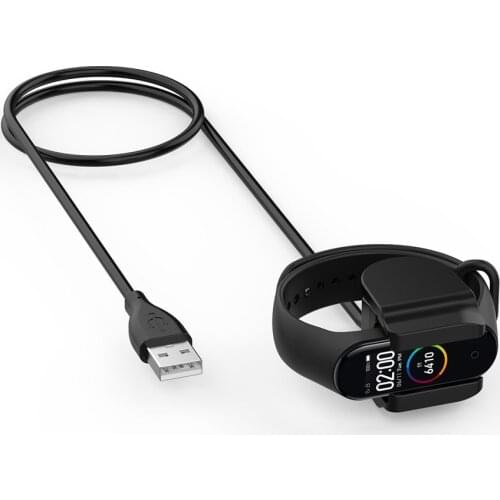 1m Replacement Charger Cable USB Fast Charging Data Cable For Xiaomi Mi Band 4 Charger Smart Watch Charger For Xiaomi