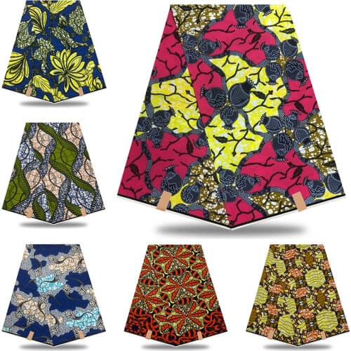 Latest design Top Veritable guaranteed 100% cotton Ankara African Real wax prints soft cotton fashion pagne dress loincloth C-4