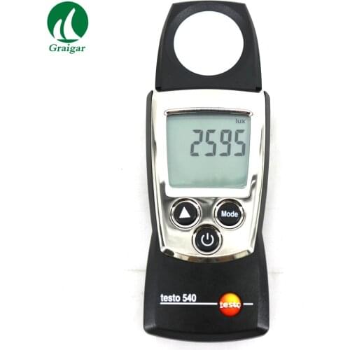 High Accuracy Digital Light Tester Testo 540 illuminance Photometer Photometric Instrument Testo540