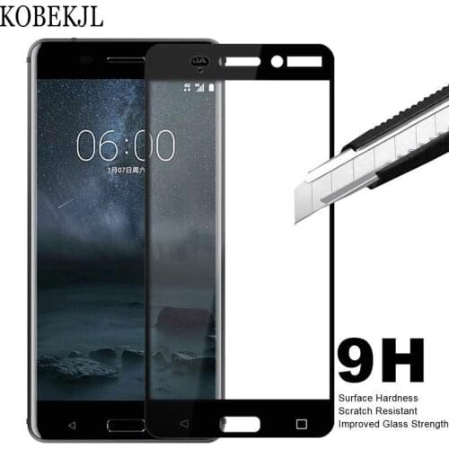 Tempered Glass For Nokia 6 2017 Screen Protector Nokia 6 TA-1003 TA-1000 Scree Protector Glass Full Cover Nokia6 Protective Film