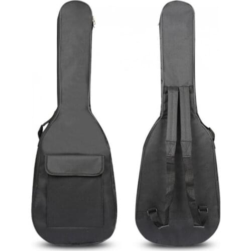 101x34x5cm 600D 5mm Thick Cotton Electric Gitar Bag Soft Case Waterproof Material with Double Strap Backpack Padded