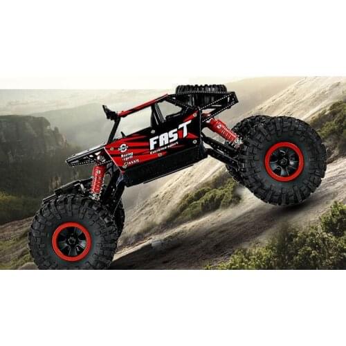 4WD RC 2.4GHz rocker climbing car 4x4 dual-motor bicycle remote control model off-road vehicle boy toys