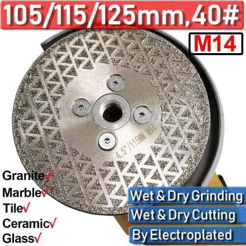 Disc Dry Cutting Thin Diamond Grinder Wheel 115-125Mm Porcelain Tile Key Word Diamond Polishing Disc Granite Marble 16Mm D30