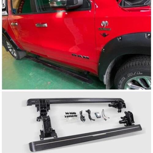 Electric Motor Automatic Switch Closed Running Boards For Dodge Colorado 2019 2020 2021 2022 Side Step Bar Pedals Nerf Bars