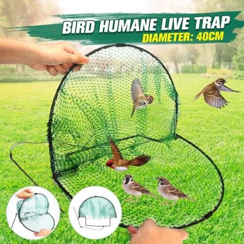 Traps for Bird Trap Catcher Pigeon Hunting Net Leghold Trap for Birds Quail Humane Trapping Hunting Garden Supplies Pest Control