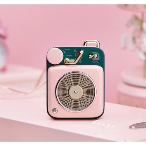 Small portable wireless retro desktop music player home Bluetooth radio J03