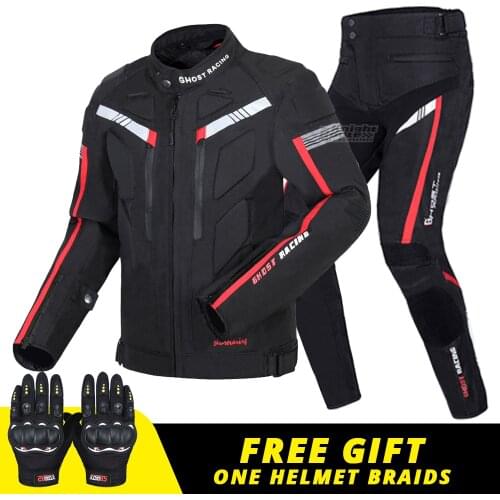 Motorcycle Jacket Jaqueta Motociclista Motorbike Riding Jacket Autumn Winter Moto Motocross Clothing Protection Black Men