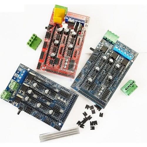 Ramps 1.6 Expansion Control Panel with Heatsink Upgraded Ramps 1.4/1.5 for Arduino 3D Printer Board