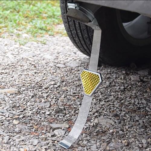 AOZBZ Adjustable Belt Car Styling Electrostatic Avoid Universal Durable Auto Suplies With Reflective Strips