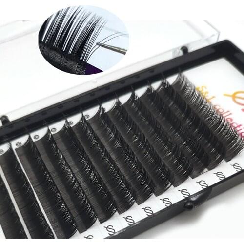 Eyelash Extension Makeup faux Mink Eyelashes Individual Eyelash 16 Rows Natural Soft Lashes makeup tools
