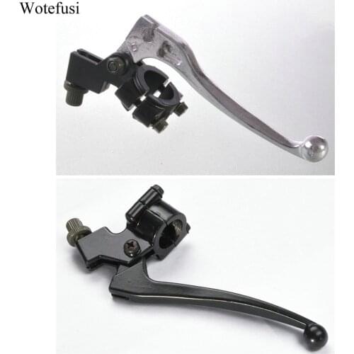 Wotefusi For New Motorcycle Scooters Black Clutch Lever For 4-Strokes Dirt Pit Trail Bike [PX61]