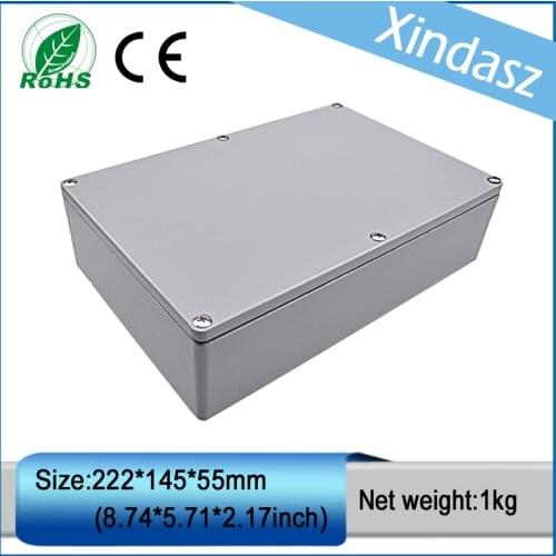 XD-FA5)222*145*55mm(8.74*5.71*2.16inch)waterproof electrical junction boxes aluminum die casting enclosures
