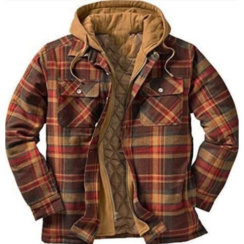ZOGAA Men's Long Parkas