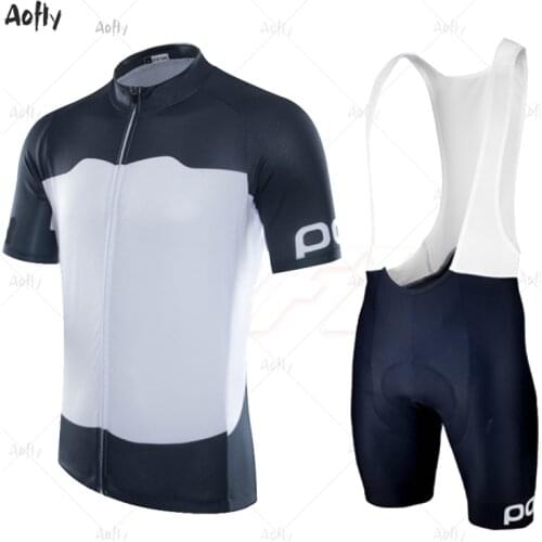 2020 mans navy blue short sleeve cycling jersey sets MTB Bike Clothing Ropa Ciclismo Maillot 9D gel pad summer bicycle jersey