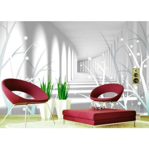 3d wallpaper for room Snow tree abstract space backdrop wall 3d wallpaper room modern wallpaper