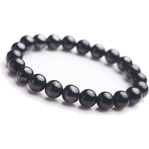 9mm Genuine Natural Sugilite Gems Stone Crystal Stretch Round Beads Woman Lady Bracelet AAAA