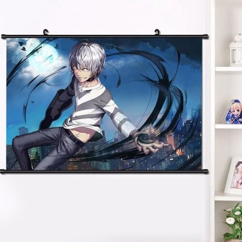 Anime A Certain Magical Index Misaka Mikoto Wall Scroll Poster Manga Wall Hanging Poster Fashion Home Decoration 40*60cm